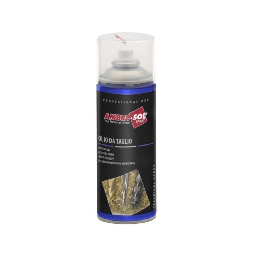 OLIO BOMBOLETTA SPRAY DA TAGLIO PER FILIERE ML 400 AMBRO-SOL
