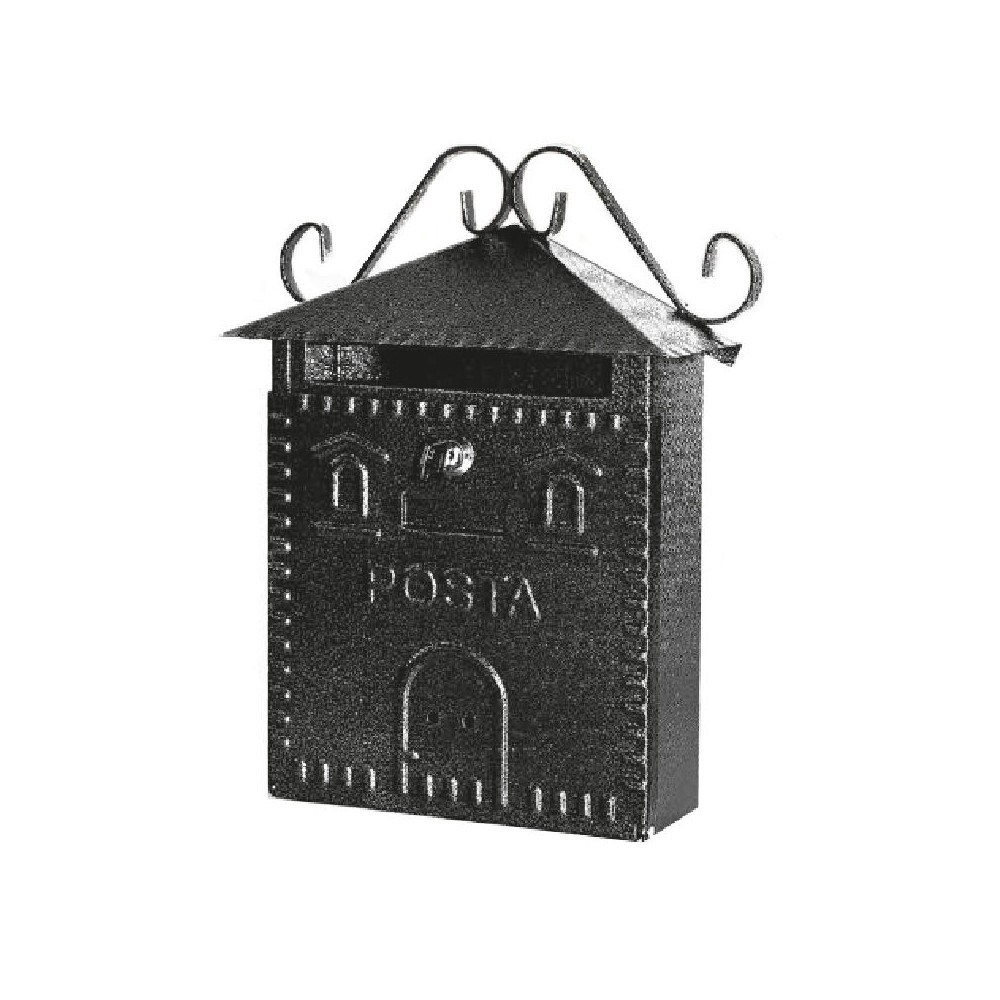 CASSETTE POSTA FERRO BATTUTO CAMPAGNA