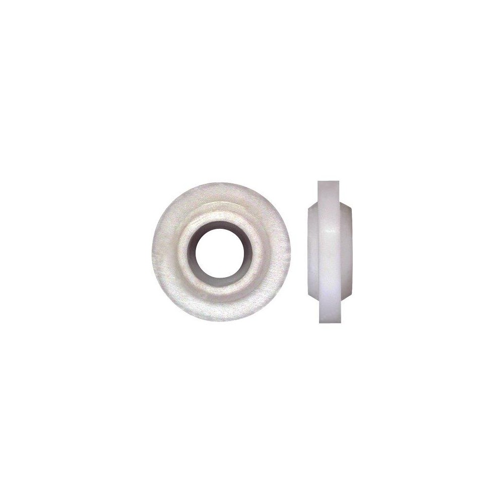 RONDELLA TONDA PVC BIANCA X TIRAFONDO MM 6X15 CONFEZIONE 10 PEZZI