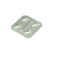 LASTRINE ZINCATE QUADRE PIANE CONFEZIONE 10 PEZZI MM 40X40
