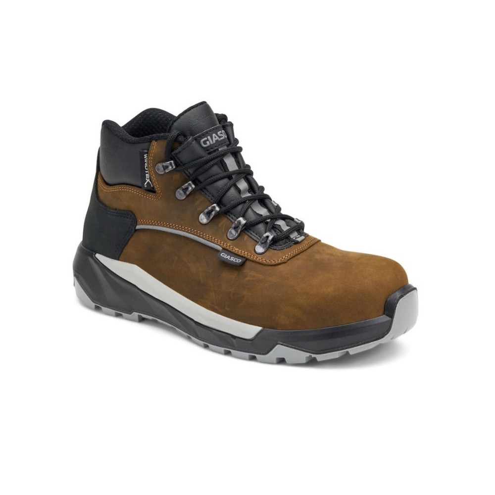 SCARPE ANTINFORTUNISTICHE MAKALU S7L FO CI SR PELLE NABUK INGRASSATO PULL-UP HYDRO GIASCO