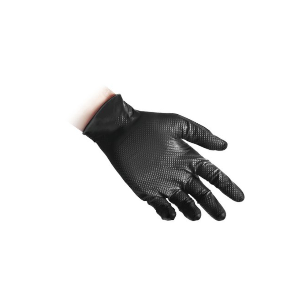 GUANTI NITRILE NERO N85 MONOUSO SENZA POLVERE PZ 50  REFLEXX