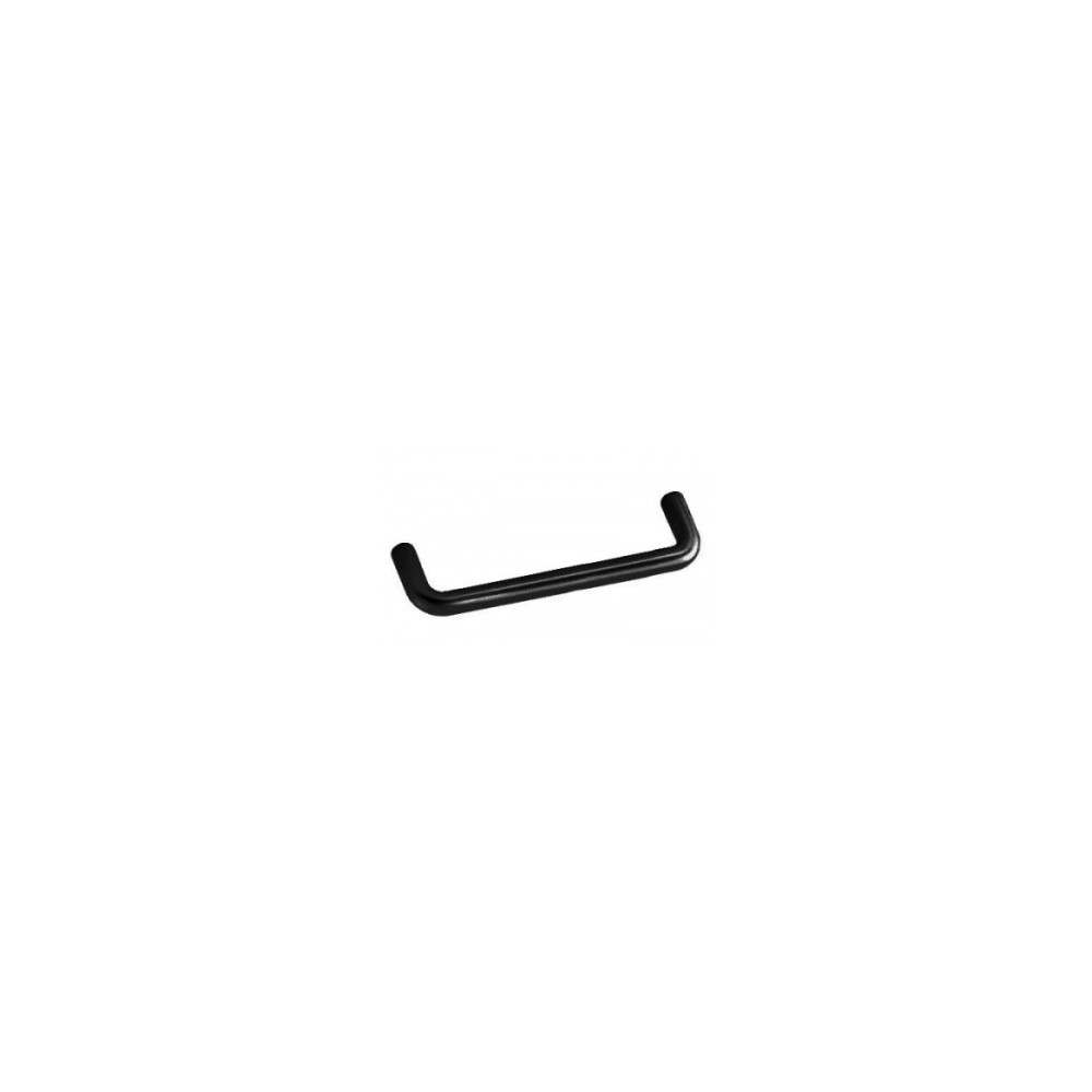 MANIGLIETTE PLASTICA RETTANGOLARE PER MOBILI NERO MM 128