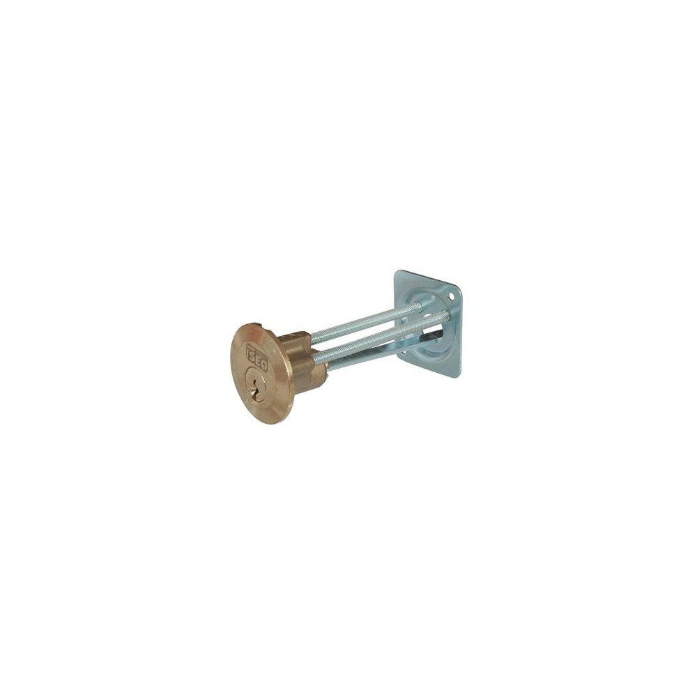 CILINDRO ESTERNO STACCATO F8500 ISEO OTTONE CHIAVI 3