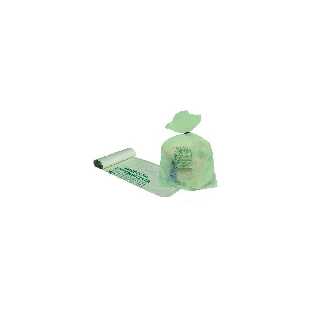 SACCHI BUSTE BIODEGRADABILI SPAZZATURA CASA CM 50 X 60 CF 10PZ