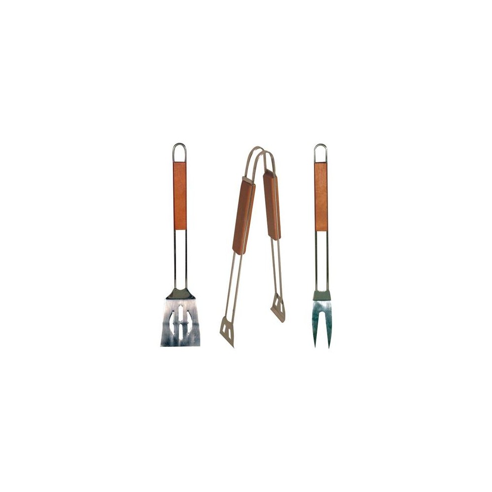 ACCESSORI BARBECUE MANICO LEGNO