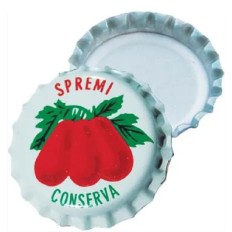 TAPPO CORONA POMODORO CONFEZIONE 100 PZ