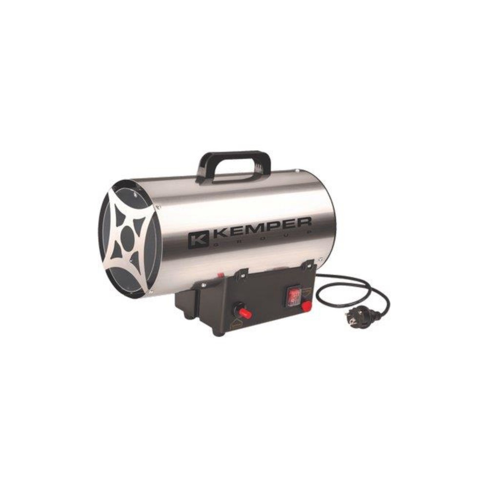 GENERATORI ARIA CALDA GAS GPL INOX 65311N KW 10 MC/H 420 CM 37X18X H CM 28 KEMPER