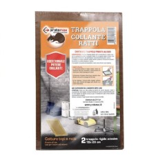 TRAPPOLA COLLANTE PER RATTI BLISTER 2 PEZZI PROTEMAX