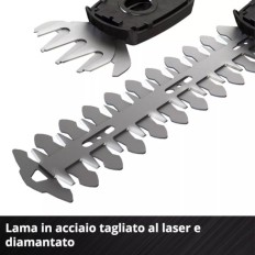 FORBICI CESOIE RASAERBA SIEPI CESPUGLI BATTERIA GE-CG 18/100 LI SOLO MACCHINA VOLT 18 X-CHANGE EINHELL