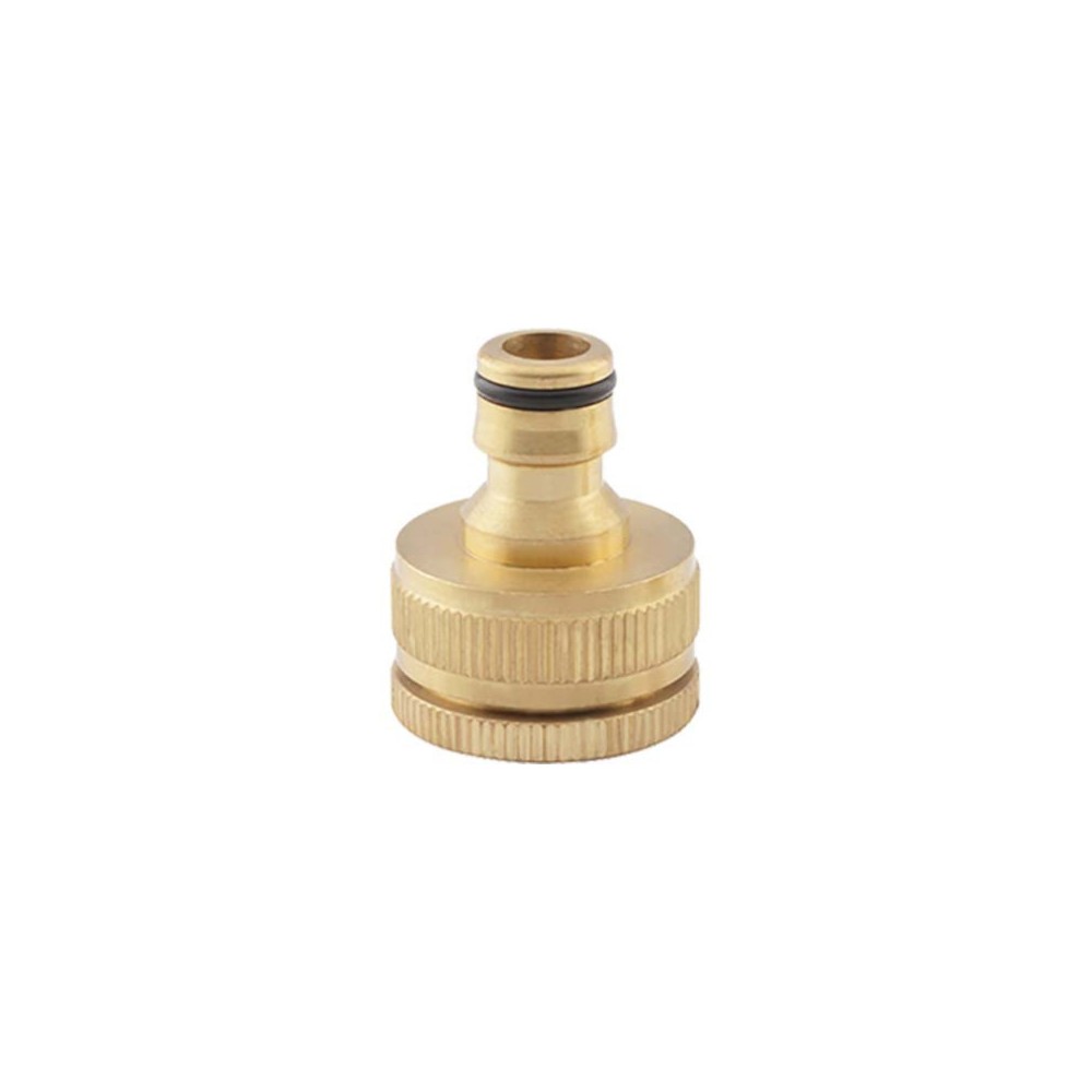 PRESA A RUBINETTO OTTONE + INNESTO RAPIDO STARS 1/2-3/4F