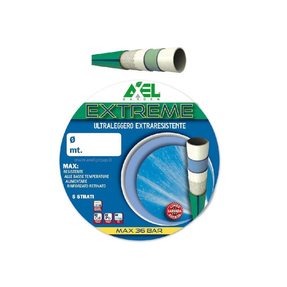 TUBO PLASTICA MAGLIATO ANTIGELO EXTREME ROTOLO  AXEL