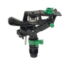 IRRIGATORE PLASTICA NERO MASCHIO 1/2"