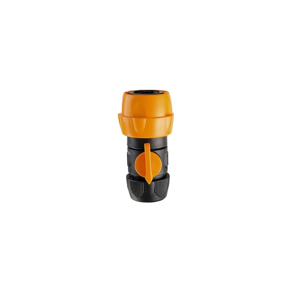RACCORDI TUBO PLASTICA PORTAGOMMA CON RUBINETTO 1/2" E 3/4" 8000-5024 GF
