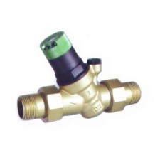 RIDUTTORE DI PRESSIONE IN OTTONE CON GHIERE Ø 1/2"