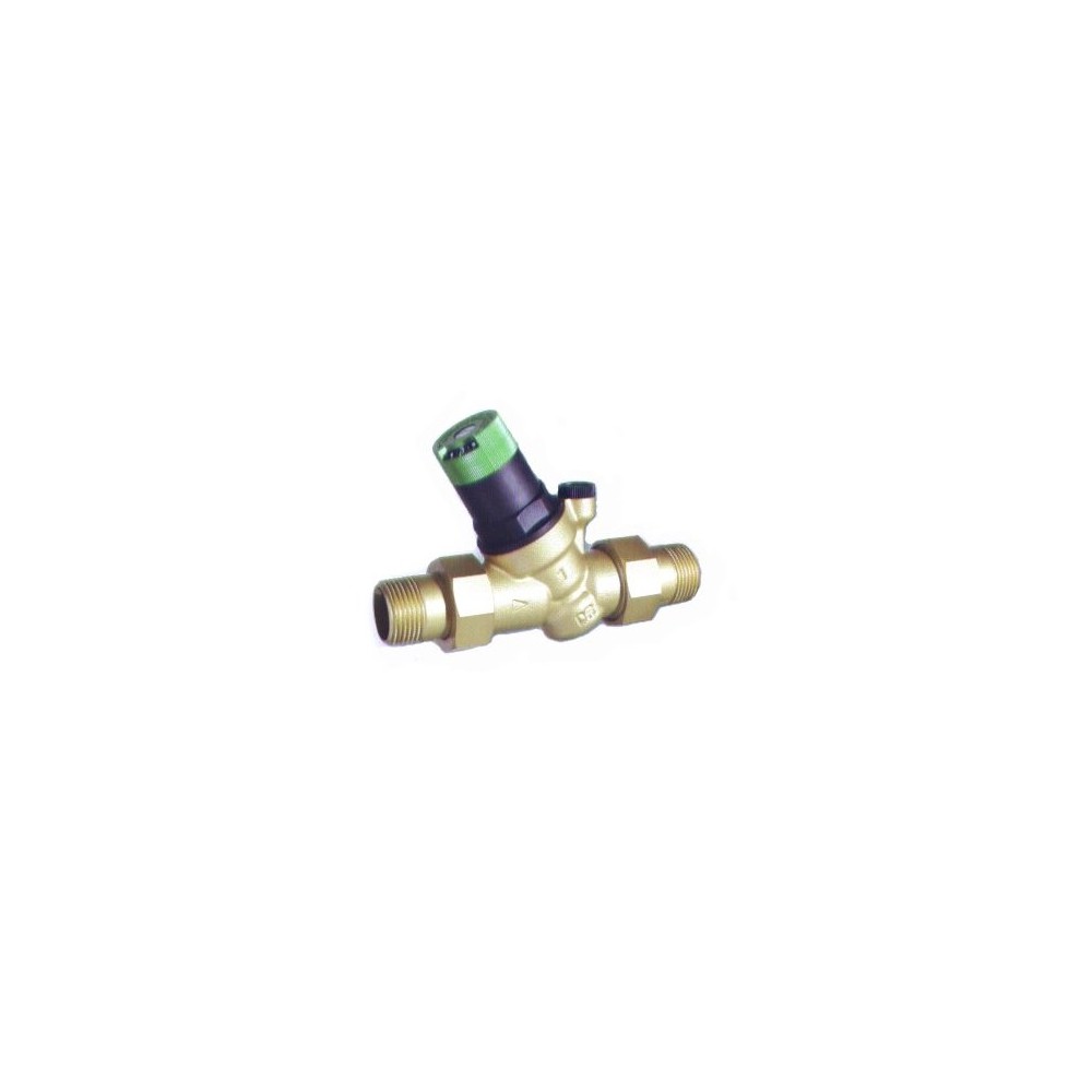 RIDUTTORE DI PRESSIONE IN OTTONE CON GHIERE Ø 1/2"