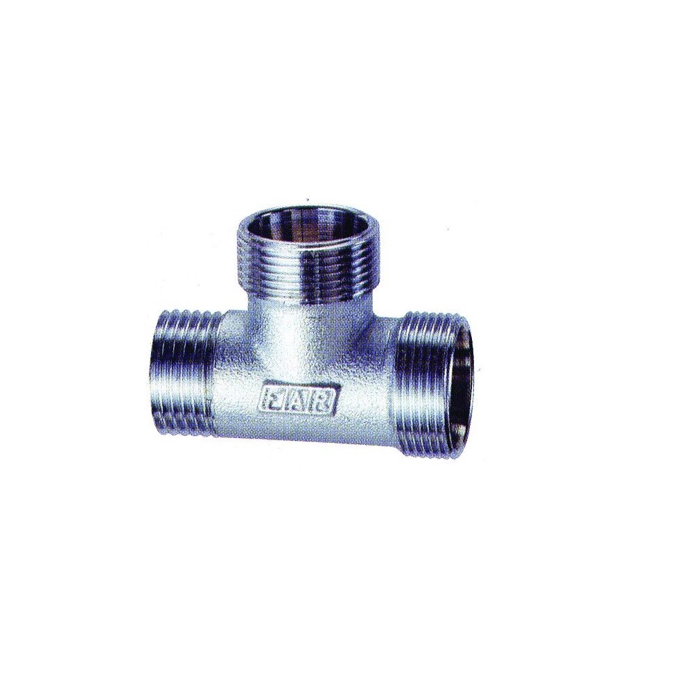 RACCORDO PER MULTISTRATO E RAME TEE 1 LATO Ø 1/2 MASCHIO 2 LATI STRINGERE