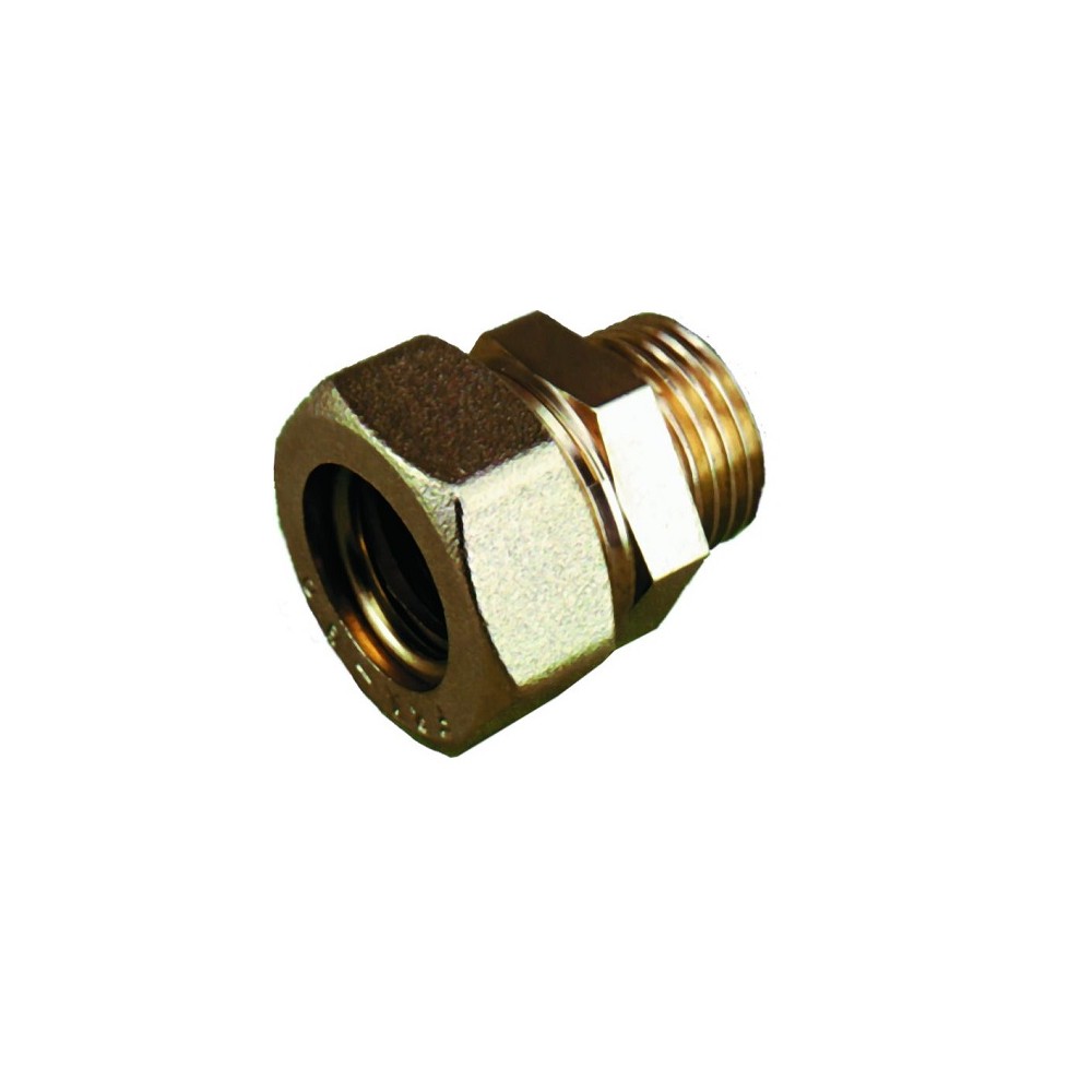 NIPLES BICONO BRONZO MASCHIO