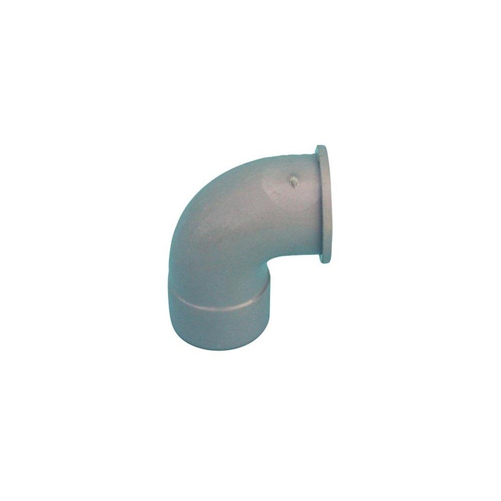 CURVA GRIGIA CON CARTELLA PVC A INCOLLAGGIO Ø