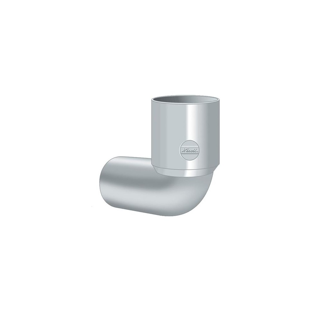 CURVA GRIGIA WC PVC A INCOLLAGGIO Ø 100