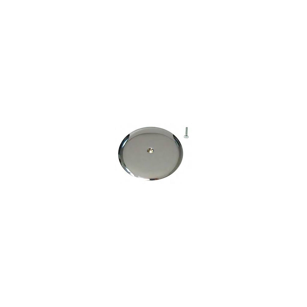 PIATTELLO INOX CON VITE Ø 120 MM