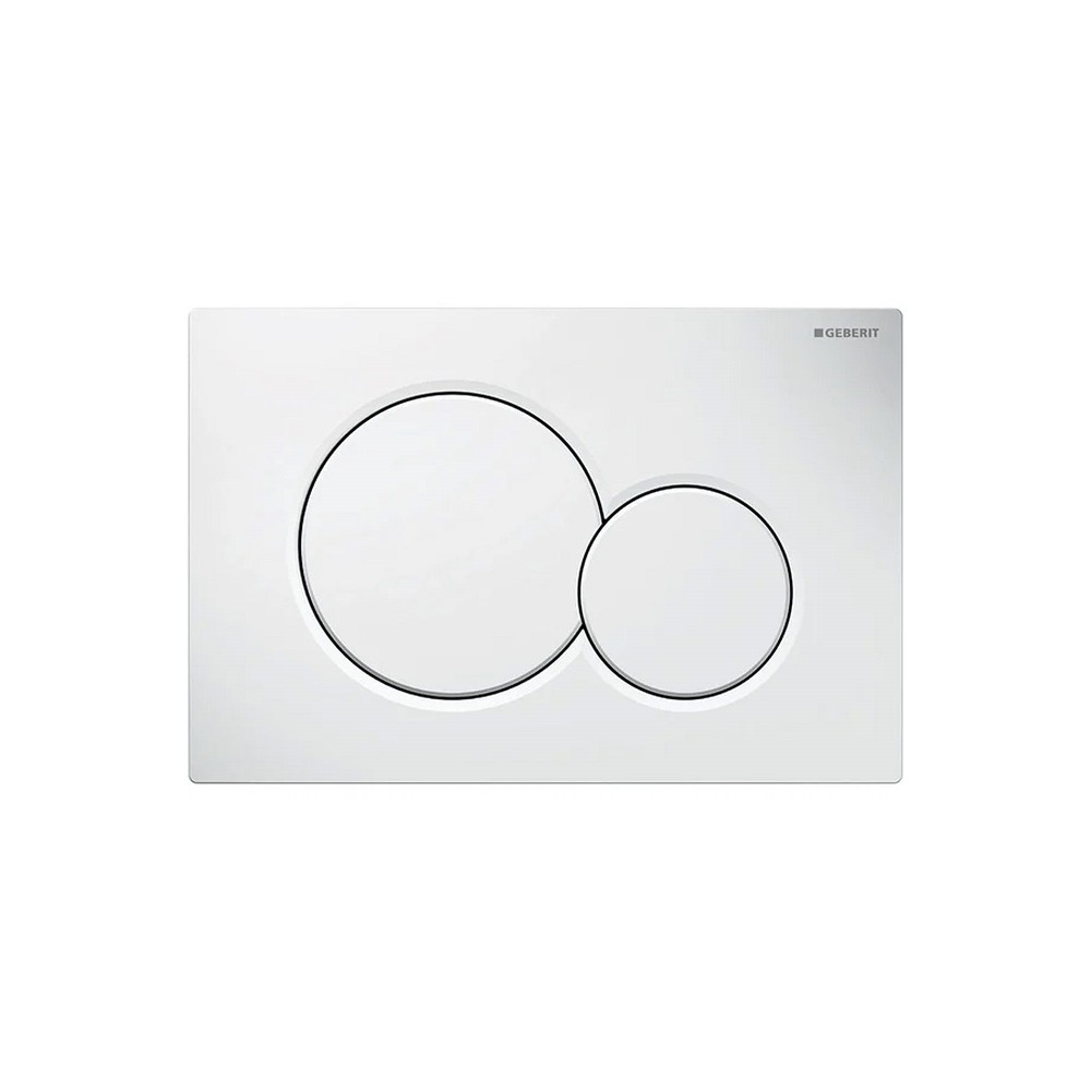 PLACCA 2 PULSANTI SIGMA 01 CASSETTA GEBERIT