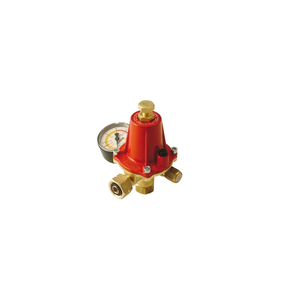 RIDUTTORE GAS ALTA PRESSIONE CON MANIGLIA GPL 40 KG