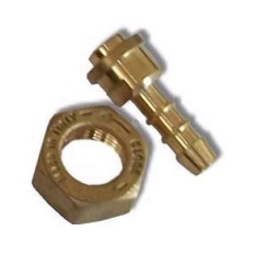 RACCORDO GAS GPL PORTAGOMMA FILETTATURA PASSO GAS FEMMINA Ø 1/2"