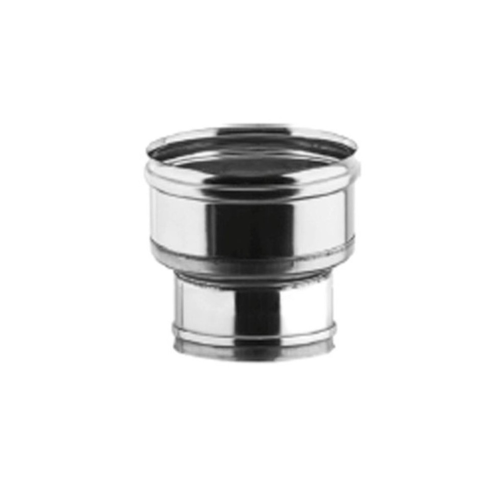 AUMENTO ACCIAIO INOX 5/10 MONOPARETE AISI 304 SILVER