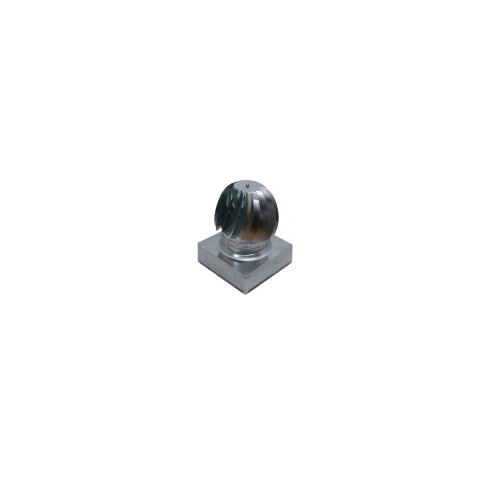 FUMAIOLI GIREVOLI ACCIAIO INOX 5/10 MONOPARETE BASE QUADRATA
