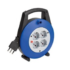 PROLUNGA CON SCATOLA  AVVOLGICAVO CAVO H05VV-F3G1,5 BRENNENSTUHL