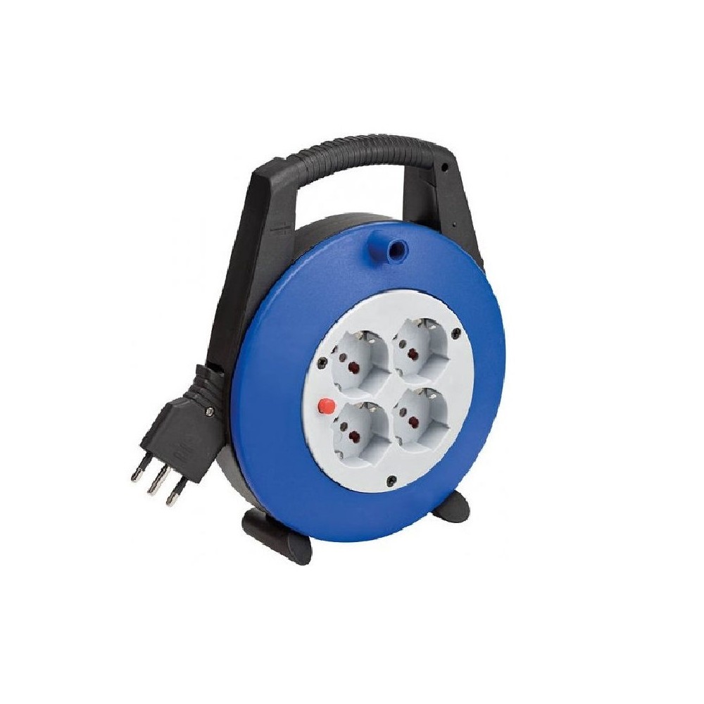 PROLUNGA CON SCATOLA  AVVOLGICAVO CAVO H05VV-F3G1,5 BRENNENSTUHL
