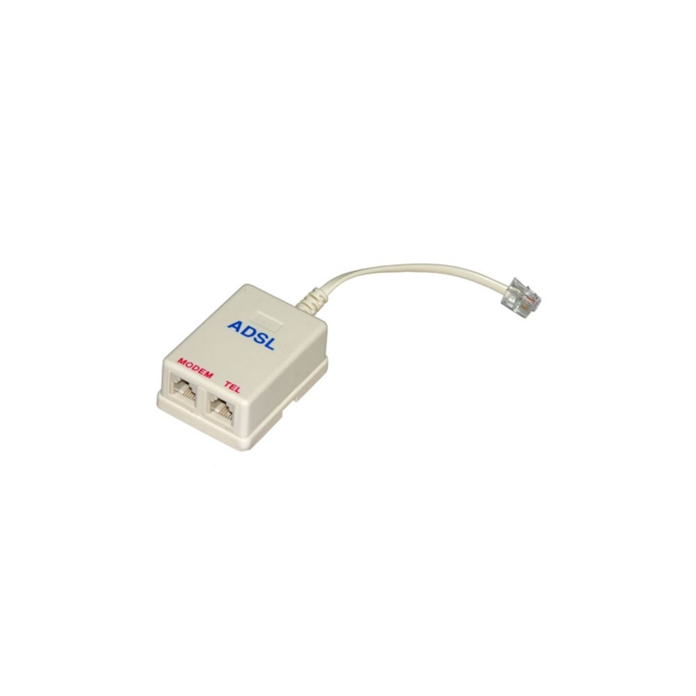 SPINA TELEFONO PLUG CON FILTRO ADSL