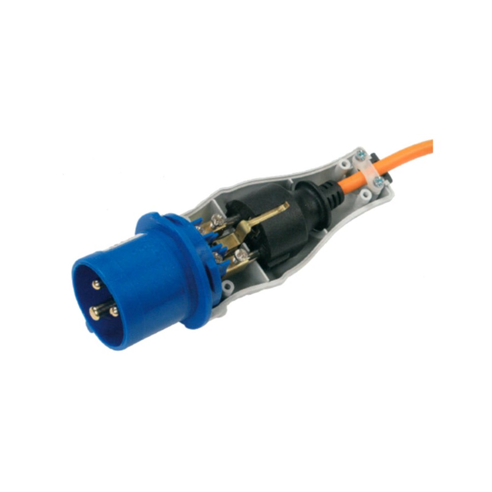 PRESA VOLANTE ADATTATORE INDUSTRIALE X SPINA SCHUKO