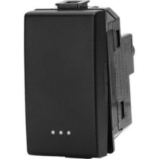 INTERRUTTORE UNIPOLARE COMMERCIALE TIPO MATIX 16A 250V NERO