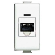 PRESA MATIX TICINO RETI LAN RJ45 110IDC UTP CAT5E AM5962C5E