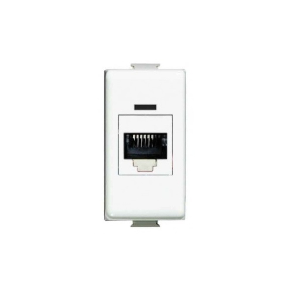 PRESA MATIX TICINO RETI LAN RJ45 110IDC UTP CAT5E AM5962C5E