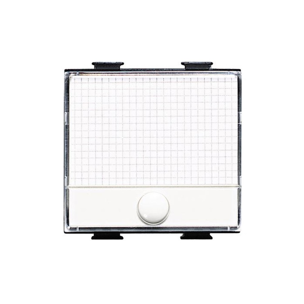PULSANTE MATIX TICINO CON TARGA AM5008