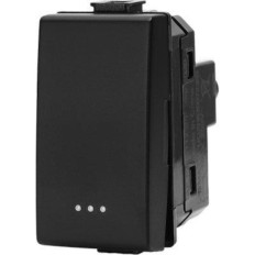 DEVIATORE COMMERCIALE TIPO MATIX NERO 16A  250V