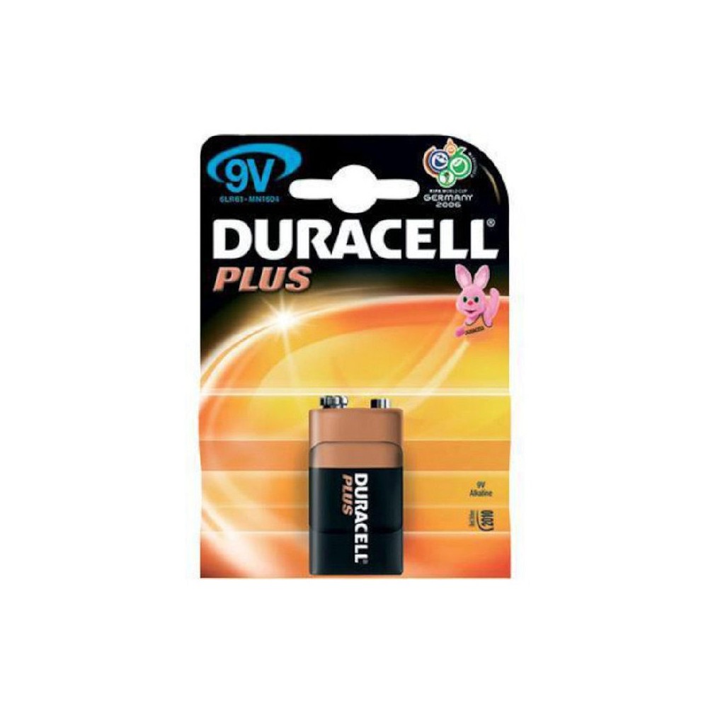 PILE TRANSIST ALKALINE 9V 6LR61/MN1604DURACELL