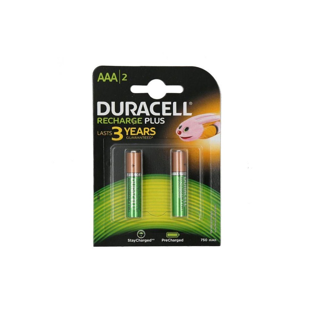 PILE MINI STILO AAA RICARICABILI VOLT 1,2 MAH 750 PZ 2DURACELL