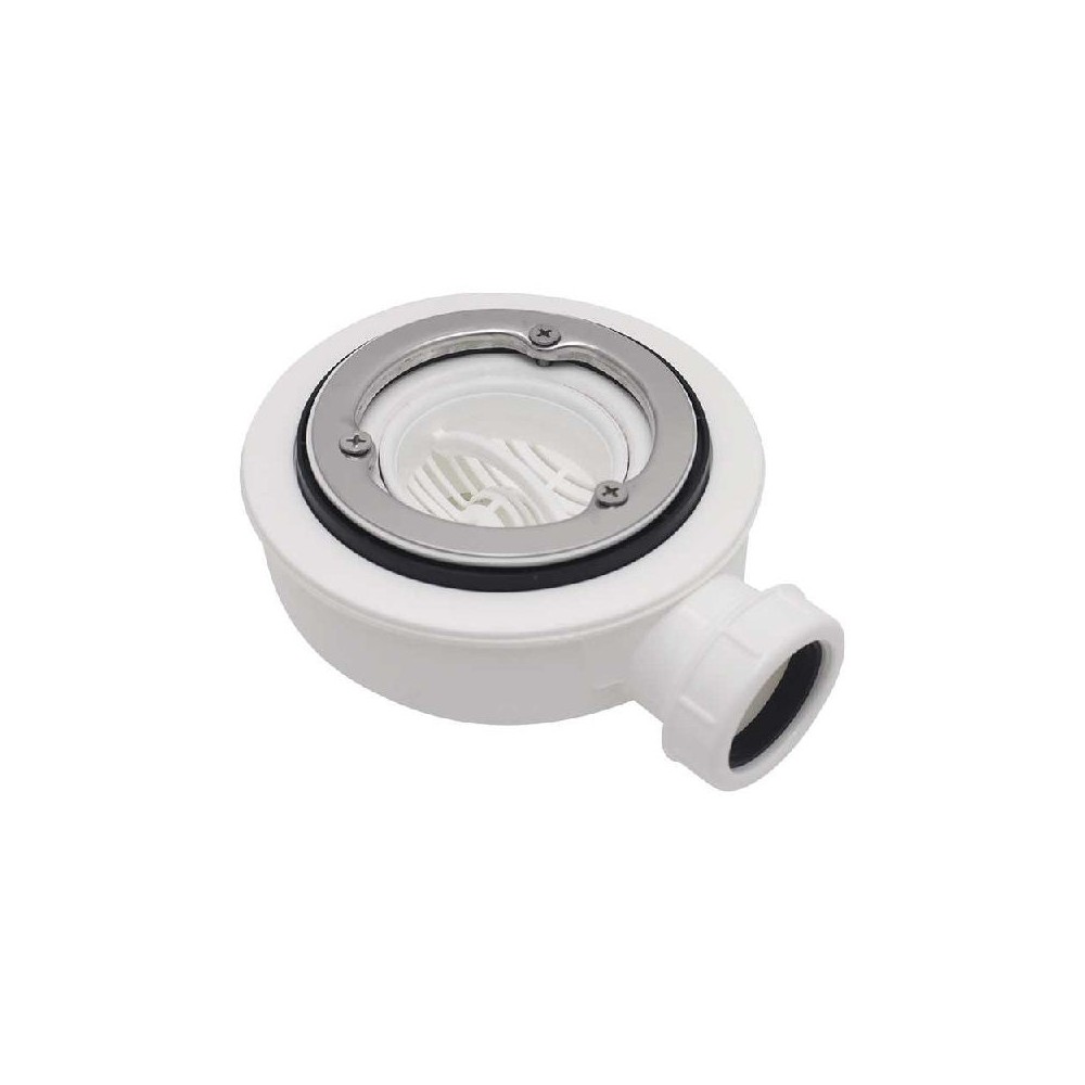 PILETTA PER PIATTO DOCCIA "ULTRAFLAT" Ø 90 - H.54 mm