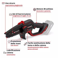 ELETTROSEGA  PER POTATURA  A BATTERIA GP-PS 18/20 Li EINHELL