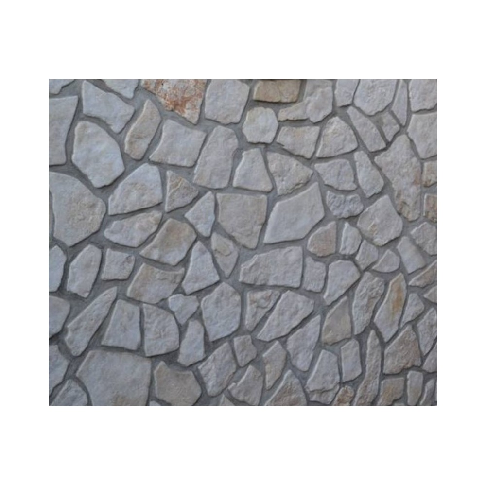 PIETRA TRANI SCORZETTA ANTICATA GIALLO MURGIA RETROSEGATA CM 2