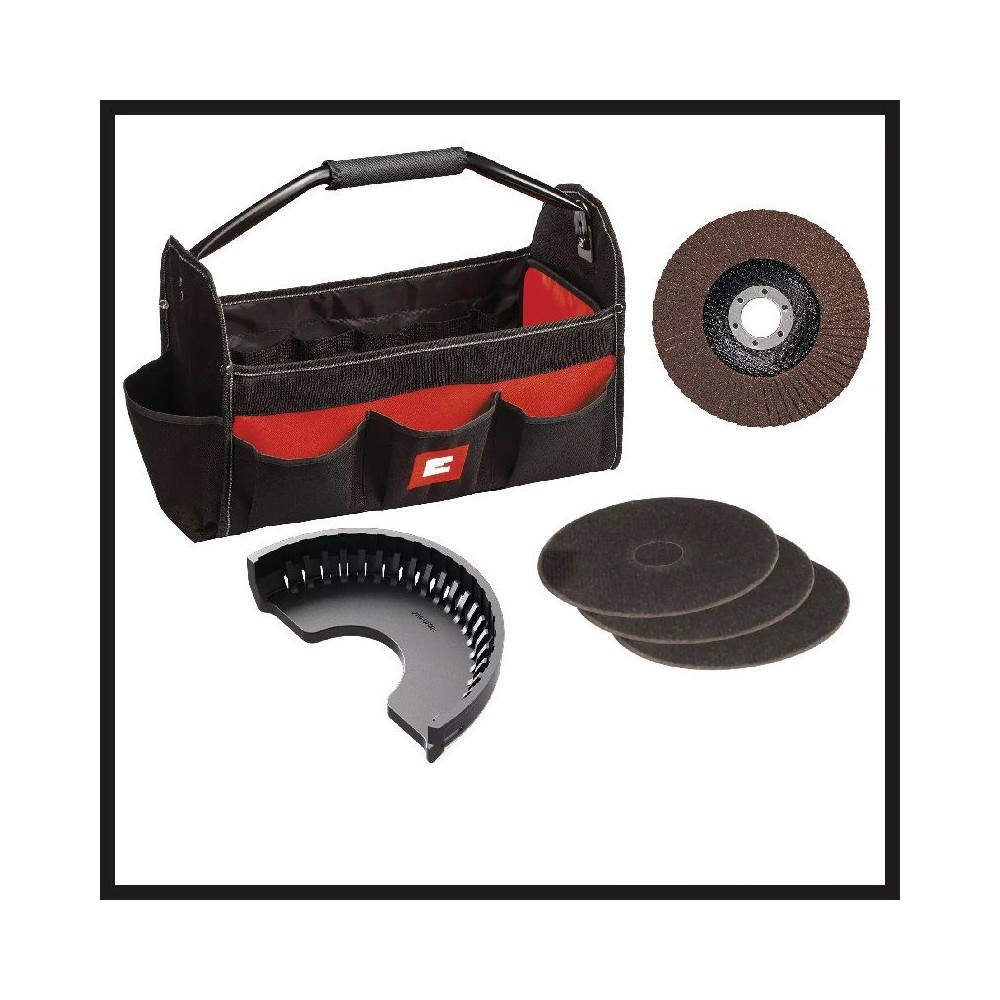 SMERIGLIATRICE ANGOLARE TC-AG 125/850 Kit EINHELL