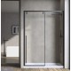 BOX DOCCIA DI DESIGN IN CRISTALLO LINEA BIZET CRISTALLO 6 MM