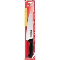 COLTELLO CUCINA PROFESSIONALE MANICO PLT ACCIAIO INOX CM 20DE LUCA