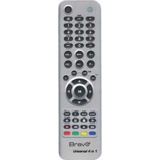 TELECOMANDO TV UNIVERSALE 4 IN 1 BRAVO + DDT + DVD + SKY MEMORIA BANCHI 4