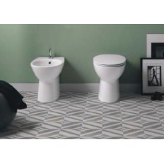 SANITARI SIMPLY COPRIVASO BIANCO SLIM