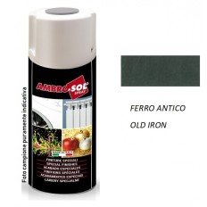 SMALTO BOMBOLETTA SPRAY EFFETTO FERRO MICACEO 400 ML  AMBRO-SOL